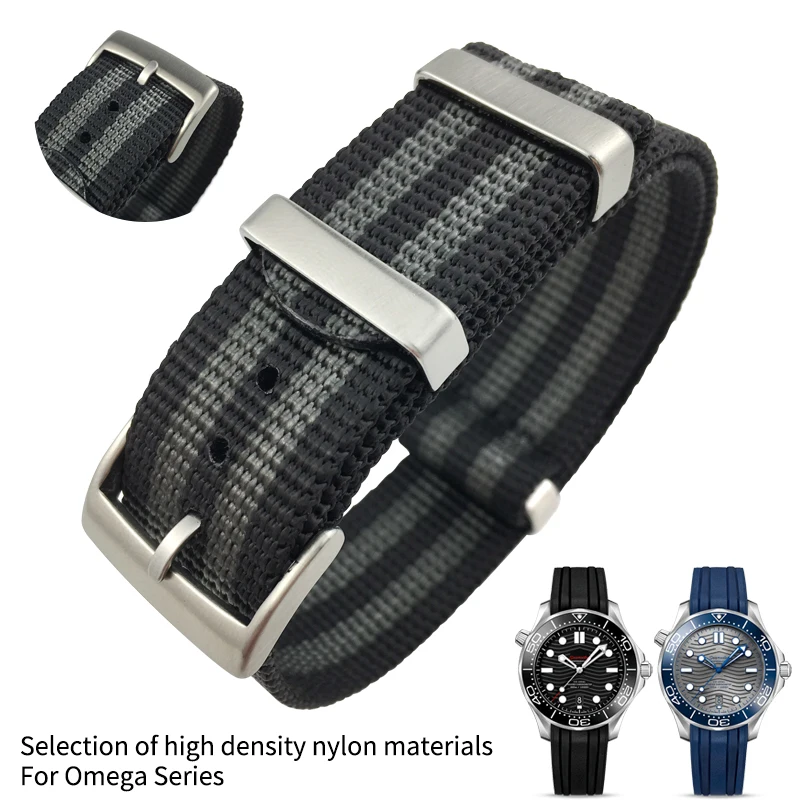 19mm 20mm 21mm Nylon Watch Strap 