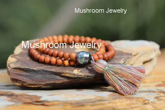 

Браслеты из натурального дерева для мужчин и женщин, регулируемые ювелирные украшения с каменными бусинами для медитации, молитвы, йоги, 8 мм