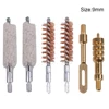 6pcs/set Gun Barrel Cleaning Rod Brush Head Kit for .22cal/5.56mm .30cal/7.62mm .35cal/9mm Rifle Pistol Gun Cleaning Tool ► Photo 3/6