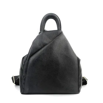 

Luxury Designer Women real Leather Backpack Female Casual Shoulders Bag School Bag Fashion Women's Bags2019
