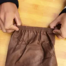 Водонепроницаемые кожаные манжеты для мужчин и женщин, для взрослых, удлиненные рукава из ПУ, маслостойкие, для очистки, для водных продуктов, безопасные для труда, Sleev