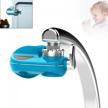 

Portable 1.8L/min Washable Ceramic Filter Faucet Tap Water Purifier Support Three Water Modes with Connector