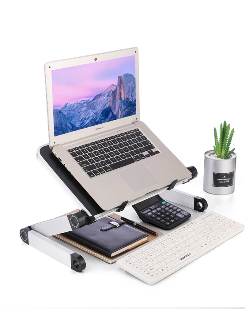 Стол для ноутбука Регулируемая подставка для ноутбука стол для офисной кровати складной стол Регулировка 360 градусов подставка для