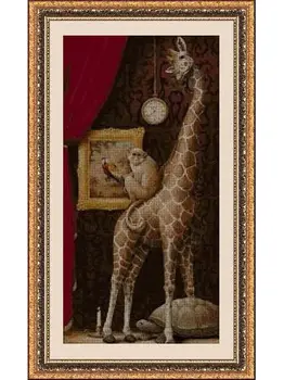 

Cross Stitch Kit PANDATHREAD Novelties 33834