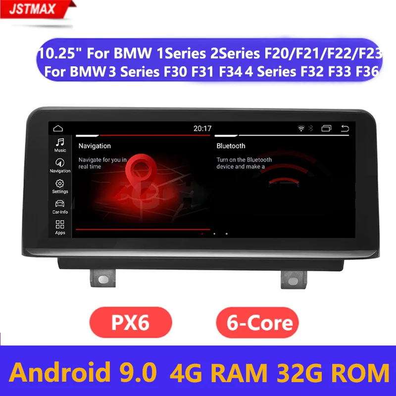 Автомобильный dvd плеер IPS для BMW F30/F31/F34/F20/F21/F32/F33/F36 оригинальный NBT Android 9 0 4G + 32G