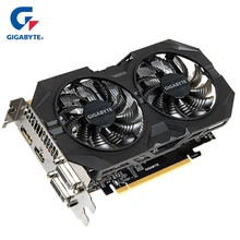 Gigabyte графическая карта gtx 950 NVIDIA GeForce GTX 950 GPU GDDR5 2 Гб 128 бит игровой ПК б/у видеокарта