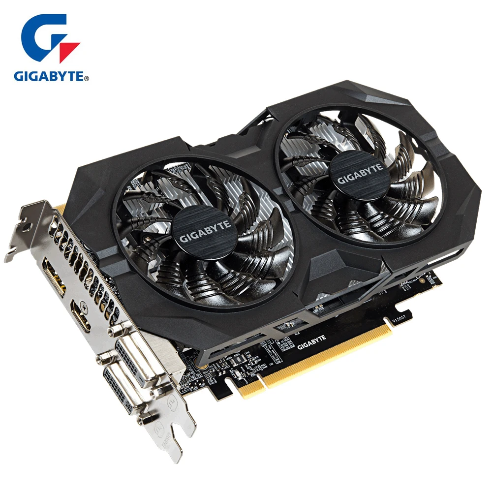 

Gigabyte graphic card gtx 950 NVIDIA GeForce GTX 950 GPU GDDR5 2GB 128-bit gaming pc used video card