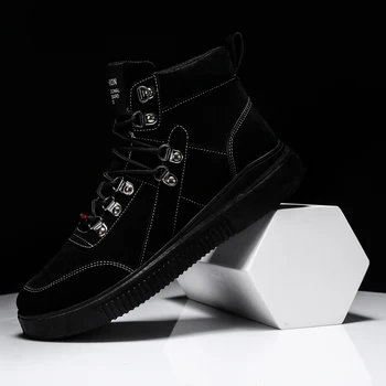

2019 Fashion Men Casual Shoes High top Men Shoes New Chunky Sneakers Men Tennis Shoes Adult Footwears erkek ayakkabi Adult shoes
