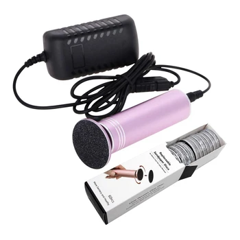 

Top Sale 60Pcs Replacement Sandpaper Discs Pad & 1 Set Electric Foot Callus Remover with Replacement Sandpaper Discs