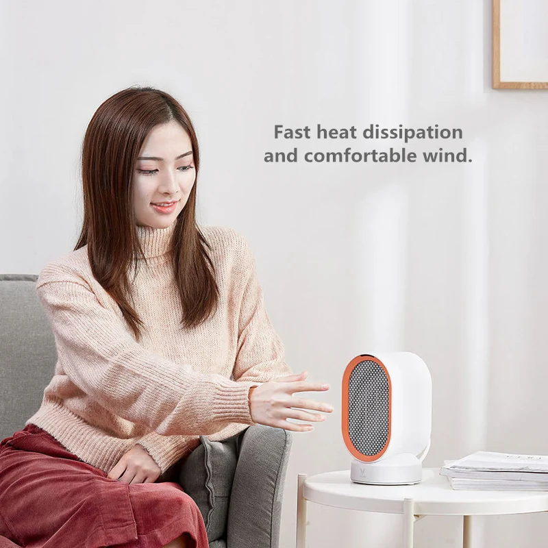 XIAOMI VIOMI электрические обогреватели вентилятор Столешница Мини домашняя комната удобная быстрая энергосберегающая грелка для ног wamer PTC керамический нагрев