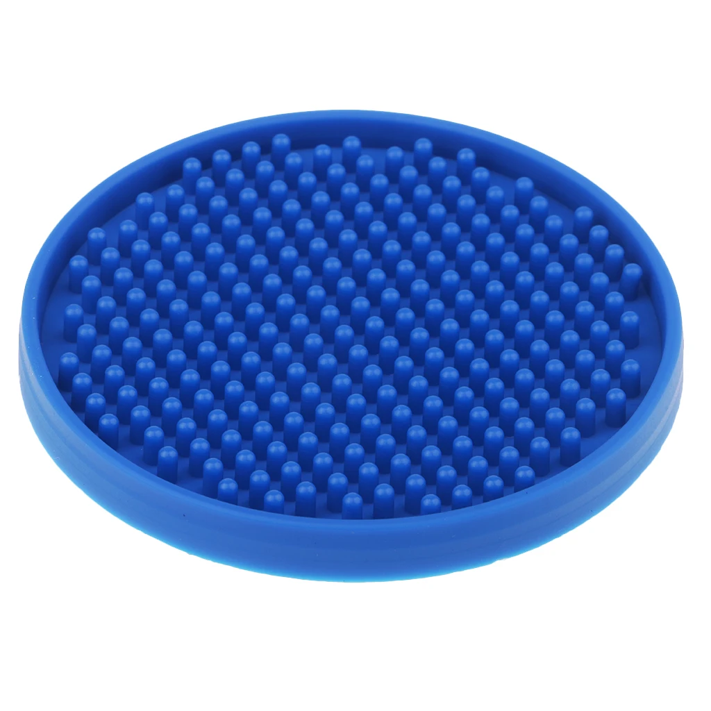 Round Drink Coasters Soft Silicone Cup Holder Mat Tableware Placemat