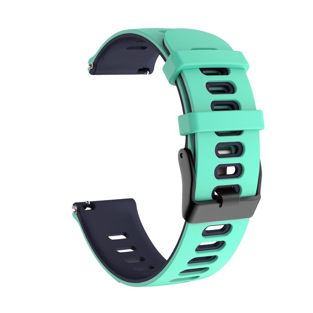 Straps For Samsung Galaxy Watch 3 45MM LTE 42MM 41MM 46MM Smart Bracelet Double Color Belt For Gear S3 Frontier Correa