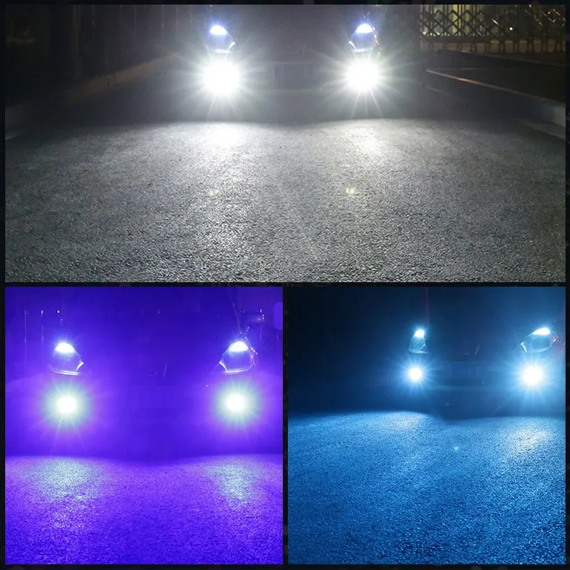 1PCS CANBUS Car Fog lights H8 H9 H11 9005 9006 LED 3030 24SMD with 3030 Chips 6000K White Auto Fog Lamp Day Running Light 12V