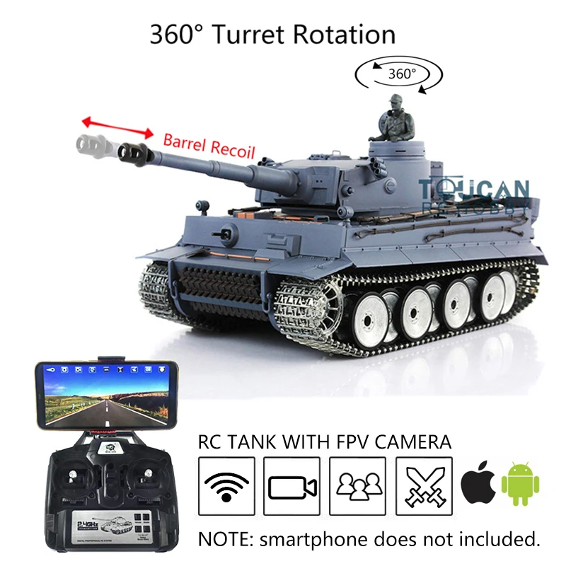 rc tank with camera