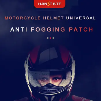 

Universal Motorcycle Helmets Anti-fog Patch Visor Lens Helmet Lens Protective Film for Against Rain Motorcycle Accessories