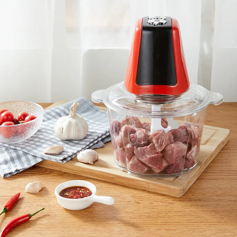 

Meat Grinder Household Electric Multi-function Vegetable Cutter Food Supplement Machine Squeezing Juice And Stirring Chili