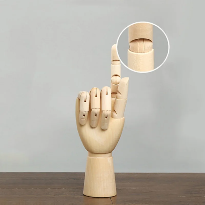 Tall wooden hand-drawn sketch model model wooden mannequin hand-painted movable limb human artist model