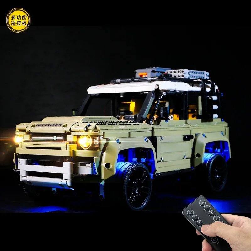 

Only LED Light Up Kit For 42110 Defender Vehicles (The Model Not Included)