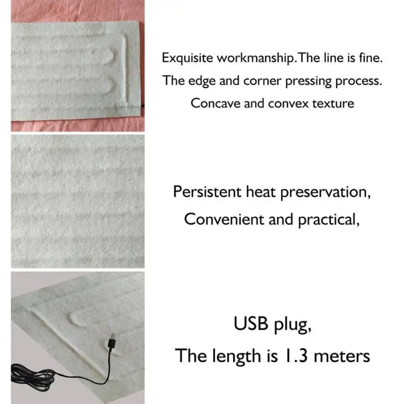 5V USB грелки портативный DIY жилет куртка одежда электрическая ткань нагревательное согревающее снаряжение