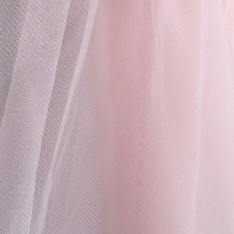 pink Формальное вечернее платье из тюля, женское элегантное ТРАПЕЦИЕВИДНОЕ ПЛАТЬЕ С v-образным вырезом на спине, вечерние платья, длинное вечернее платье Robe De Soire - Цвет: pink