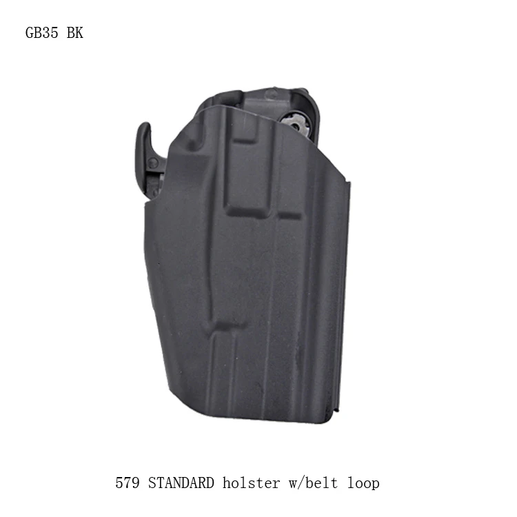 579 GLS Стандартный компактный Glock17 18 19 BERETTA92F Sig Sauer P226 Colt M1911 Quick Draw универсальная охотничья кобура Зажим для ремня - Цвет: Standard Black