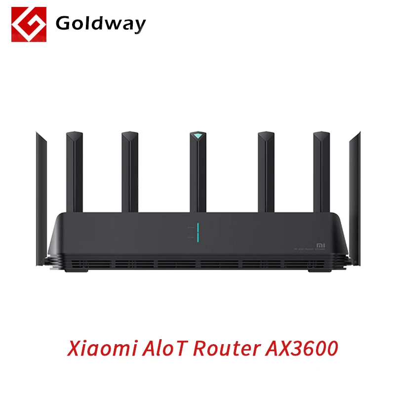 Роутер Xiaomi AX3600 AIoT Wi Fi 6 WPA3 Wifi6 600 Мб двухдиапазонный 2976Mbs гигабитная скорость Qualcomm A53