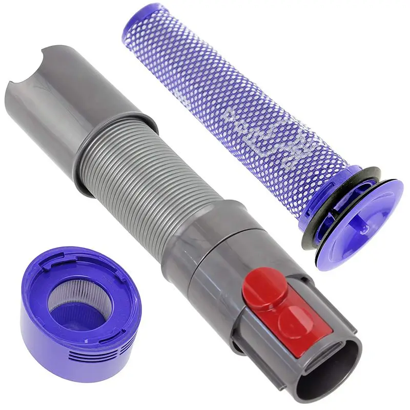 Почтовый и предмоторный фильтр + шланг комплект для Dyson V7 V8 беспроводной пылесос