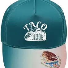 Taco Tuesday, бейсболка с флагом Мехико, бейсболка для взрослых на открытом воздухе, Зеленая Бейсболка