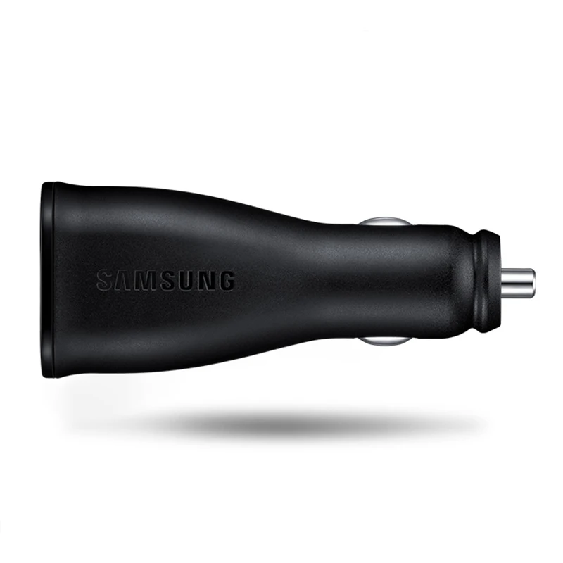 Автомобильное зарядное устройство samsung Dual USB адаптивный быстрый адаптер 1,2 м usb type C Быстрый кабель для передачи данных для Galaxy Note 10 9 8 S10 S8 S9 A70 A60