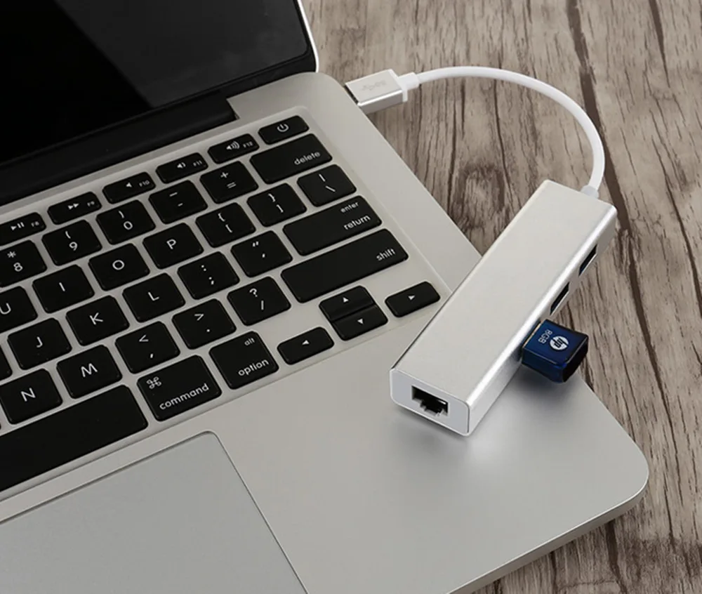Тип C Gigabit Ethernet адаптер Тип с разъемами типа C и RJ45 10/100/1000 Мбит/с для Macbook ПК Windows XP, Windows 7 8 10/Vista/Linux