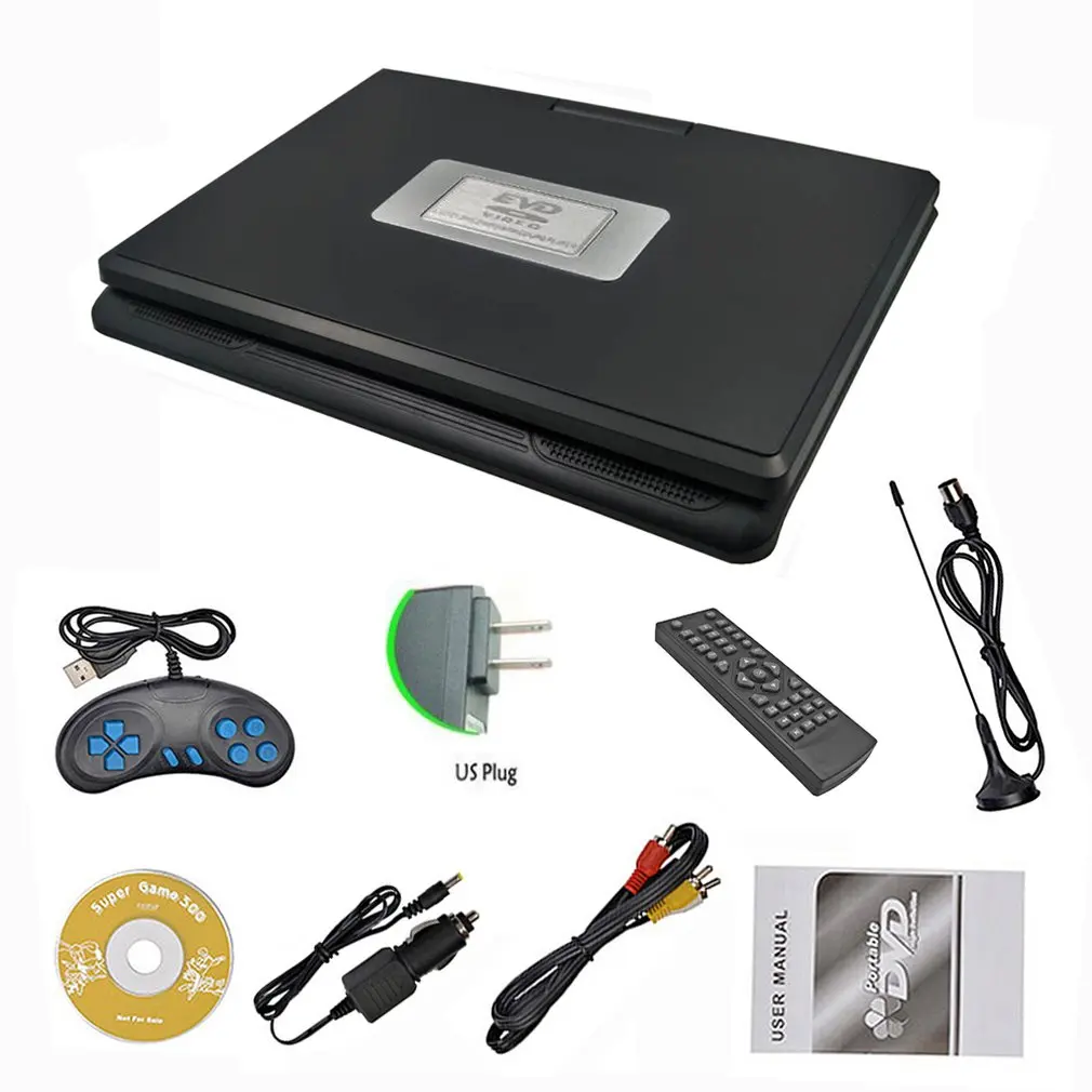 

Multifuntional 9.8 inch HD TV Portable DVD Player HD Portable CD TV player Multimedia Player LCD display LMD998