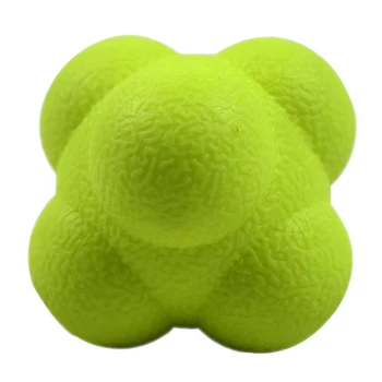 

Hexagonal Reaction Ball Silicone Agility Coordination Reflex Exercise Sports Fitness Ball Reaction Training