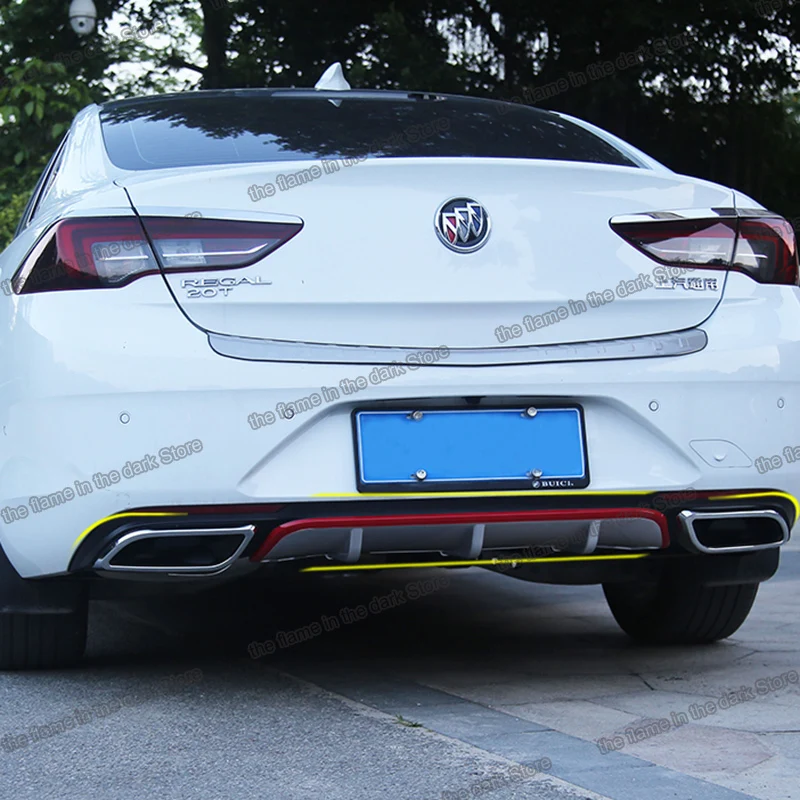 Lsrtw2017 Abs накладка на задний бампер для автомобиля Buick Regal Opel Insignia 2017 2018 2019 2020