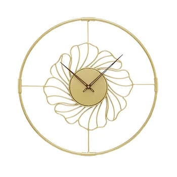 

Minimalist Metal Wall Clcoks Antique Mute Round Wall Watches Art Digital Modern Bedroon Montre Murale Classic Clock AC50AL