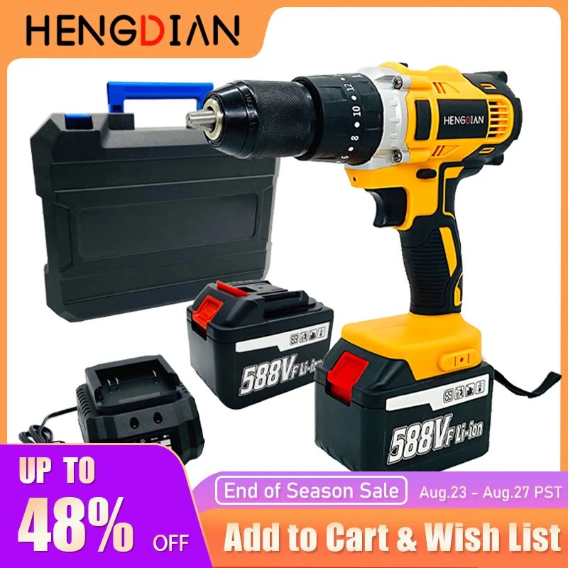 Electric Screwdriver Makita Lithium Battery Large Capacity High Power High Cost Performance Product Rechargeable