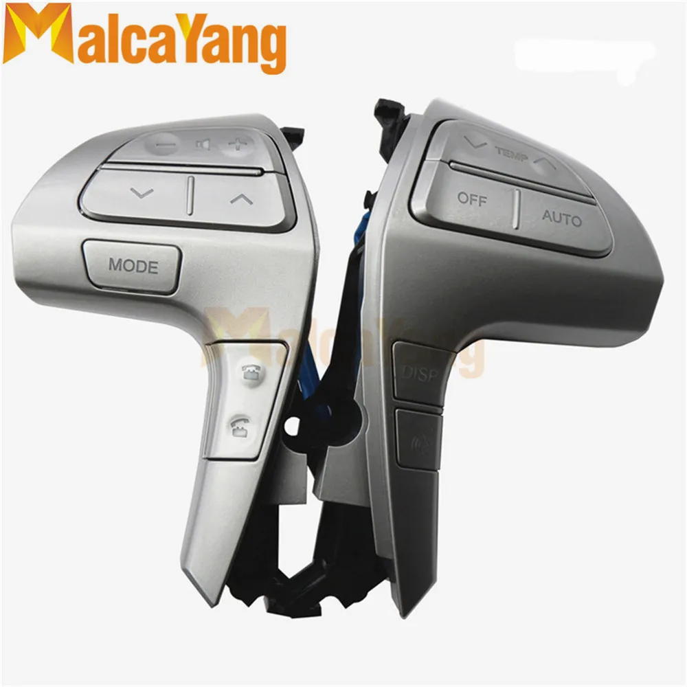 Кнопки Bluetooth телефон для Toyota HIGHLANDER HILUX CAMRY 84250-0E120 колесо аудио кнопка управления 84250-0E220 84250-0K020 - Цвет: UV silver Button