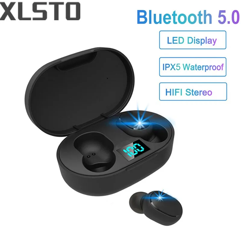 TWS Bluetooth 5 0 наушники беспроводные наушники-вкладыши с шумоподавлением и
