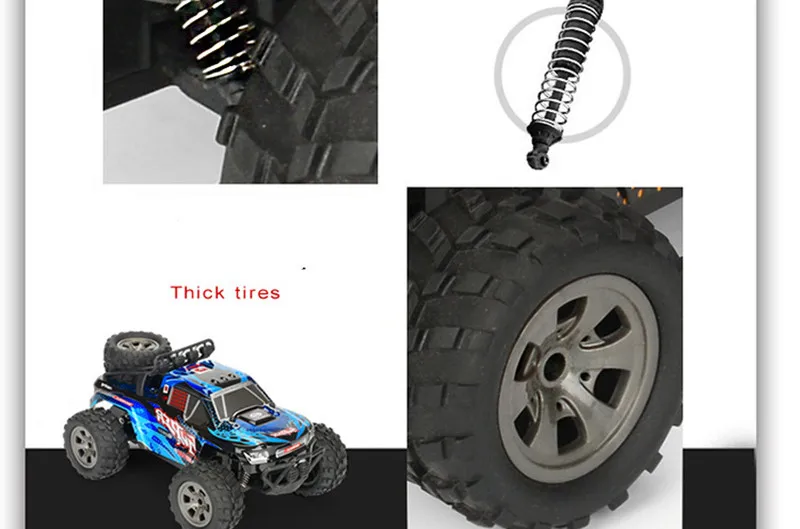 Радиоуправляемая машинка на радиоуправлении 2,4 ГГц 4WD 1/18 высокая скорость 15 км/ч гусеничный пульт дистанционного управления Лер автомобиль детские игрушки автомобиль внедорожник игрушка X-mas подарок
