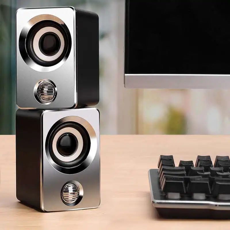 Настольный компьютер колонки ноутбук USB мини динамик для ПК домашний кинотеатр