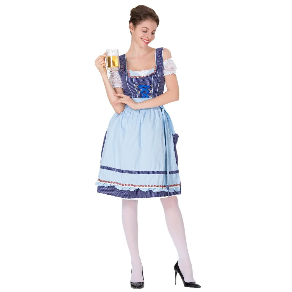 Германия женское пиво oktoberfest платье с узким лифом и широкой юбкой для девочек