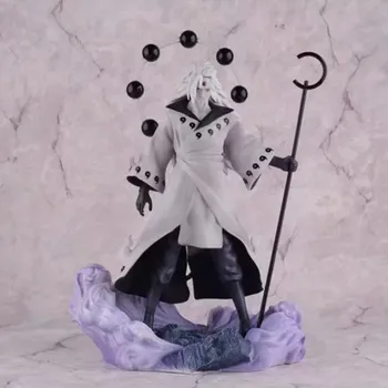 

Anime Naruto Shippuden Uchiha Madara Immortal Model Ootutuki Hagoromo PVC Action Figure Model Collectible Statue Toy G611