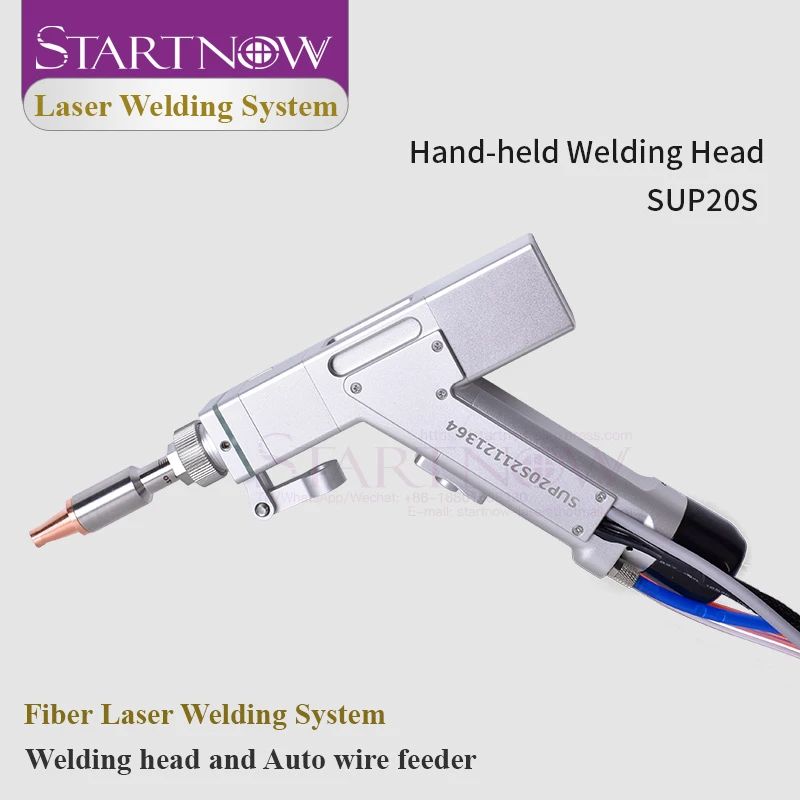 Startnow Handheld Laser Welding Head Sup20s With Autowire Feeder