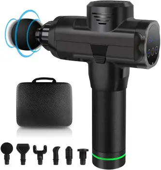 

High frequency Massage Gun Exercising Muscle Electric Massager Gun head Massager for Neck