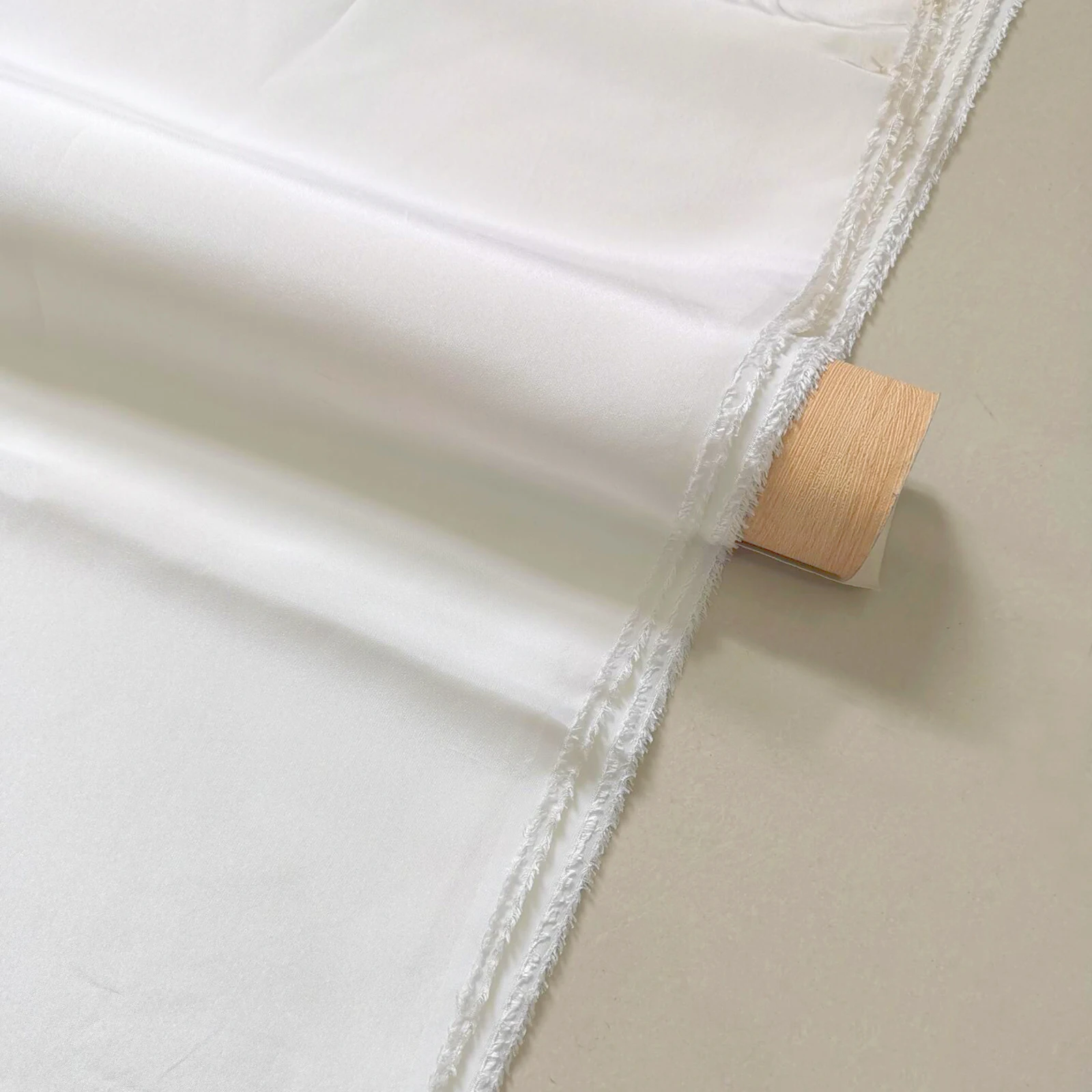 Super Deal-tela de seda de morera 100%, Material de seda blanca Natural, suave, Habotai, 12 Momme
