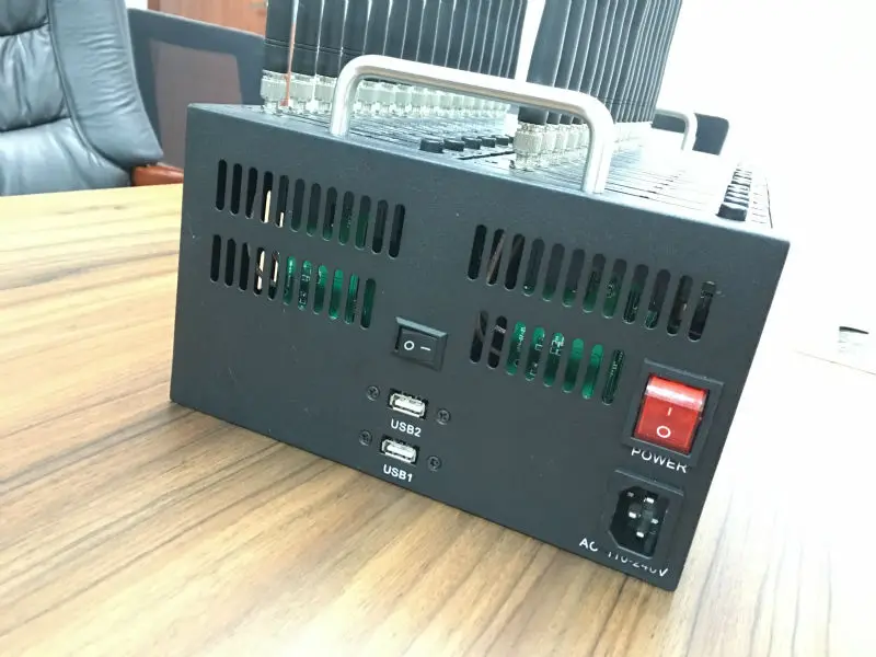 GSM модемный пул 32 порта M35 модуль USB AT команды