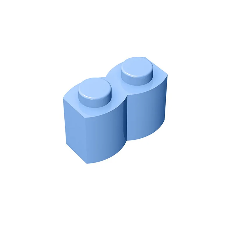 

10PCS 30136 Brick Modified 1 x 2 Log For Building Blocks Parts DIY Educational Parts Toys