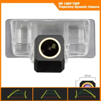 

HD 1280x720p Golden Reversing Backup Camera Trajectory Dynamic Parking Line for Nissan Almera G15 / Sentra B17 / Bluebird Sylphy