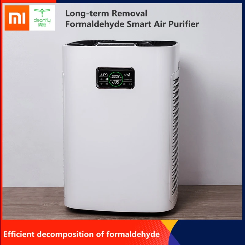 Оригинальный Xiaomi Cleanfly DE500 умный очиститель воздуха стерилизатор долгосрочное удаление формальдегида Интеллектуальный отрицательный ион