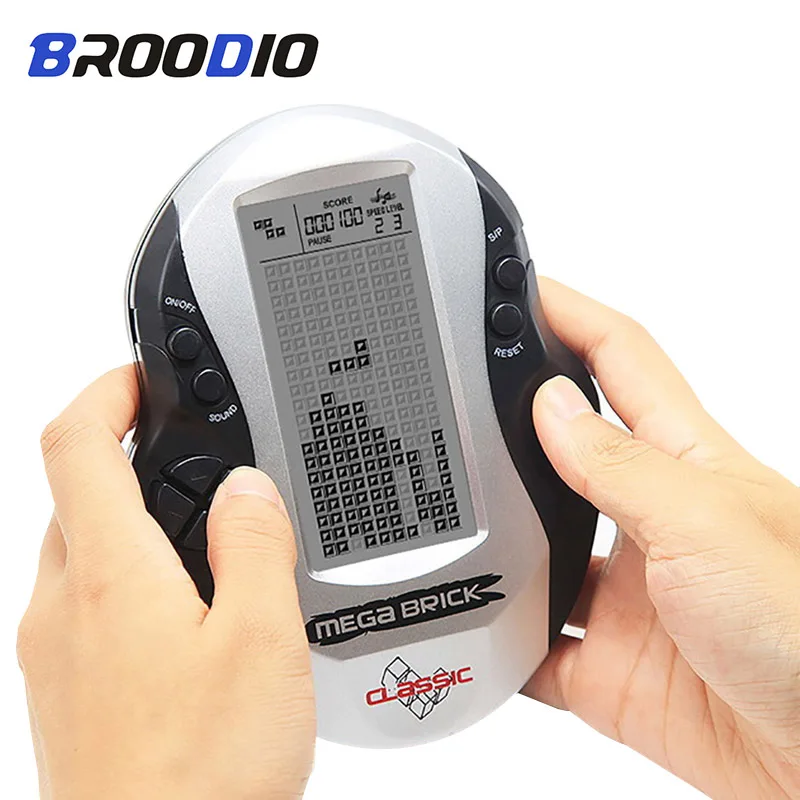 

Handheld Game Console Retro Classic Tetris Mini Pocket Handheld Game Player Built-in 26 Classic Games For Kids Children Gifts