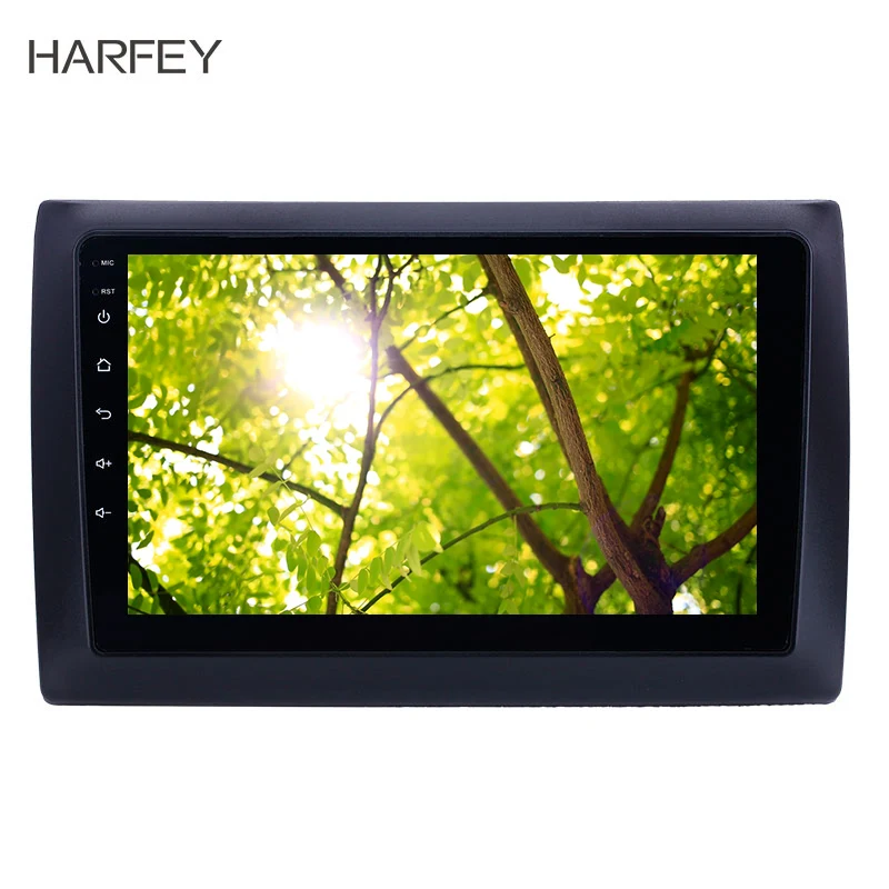 Harfey Android 8,1 HD сенсорный экран 9 дюймов для 2010 Fiat Stilo GPS автомобильный радиоприёмник поддержка OBD2 SWC Carplay DVR Автомобильный мультимедийный плеер